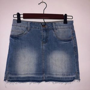 jean skirt